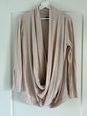 Open-drape sweater (Darity Co nursing shirt)